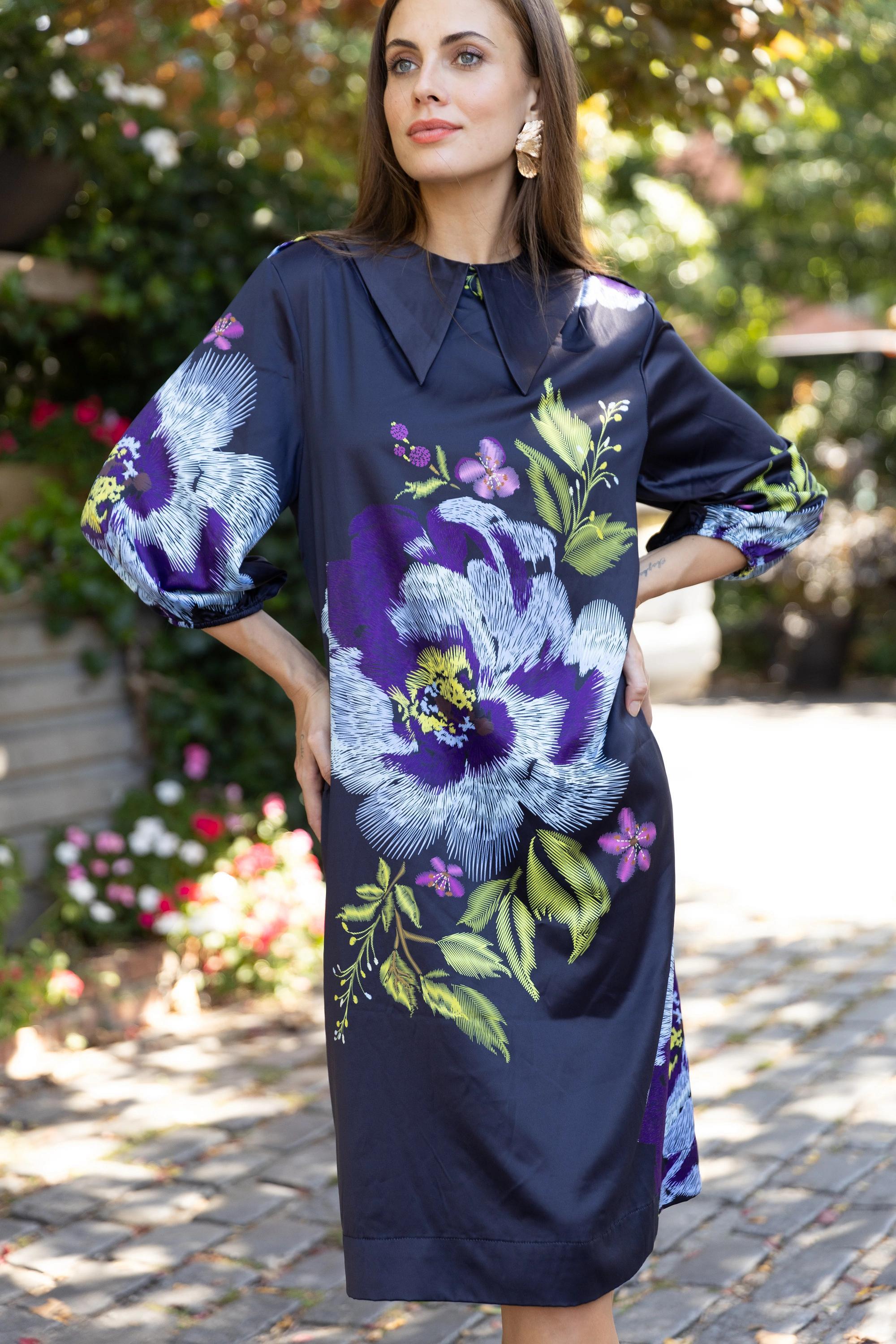 Cotton Floral Dress Product Image