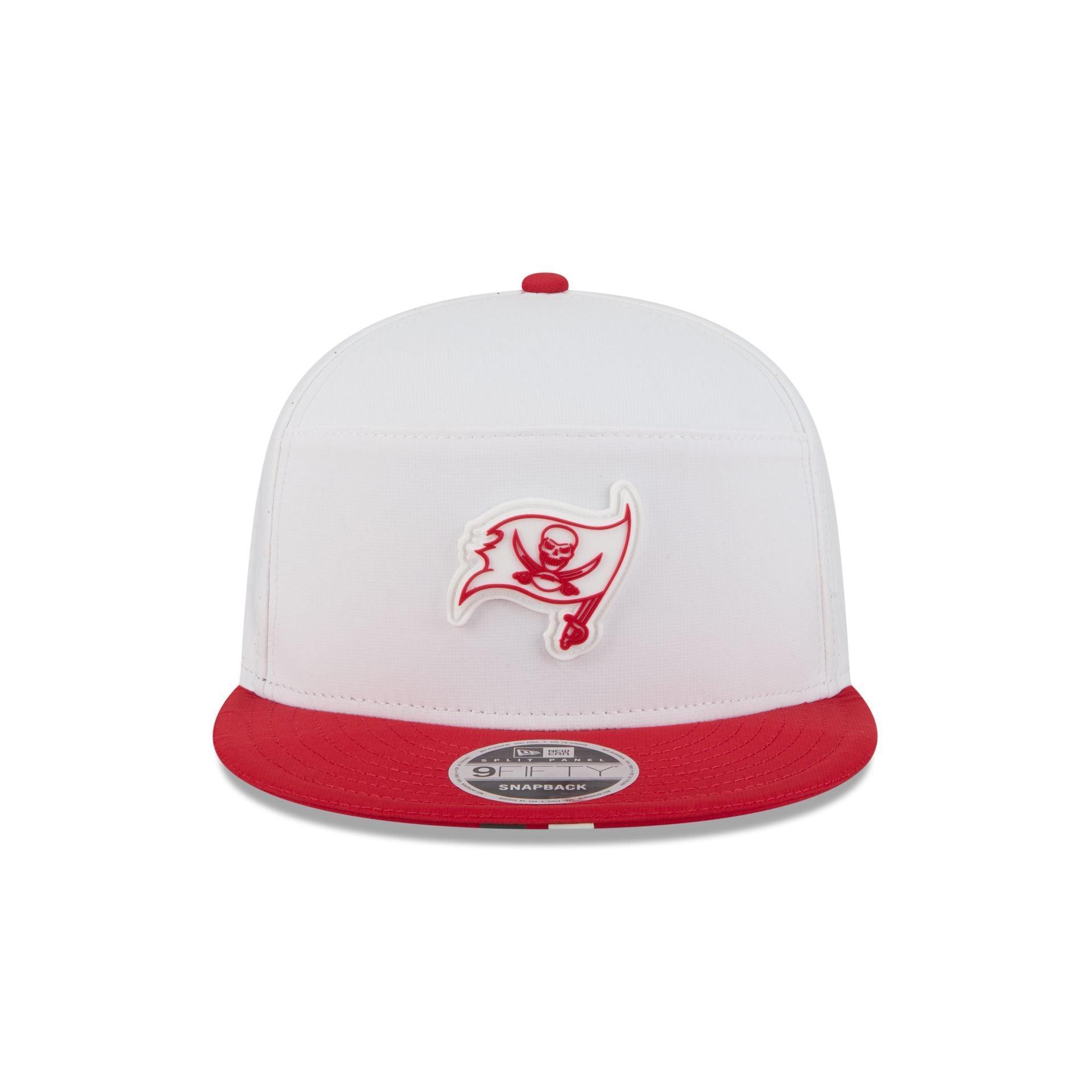 Tampa Bay Buccaneers 2025 Training Split Panel 9FIFTY Snapback Hat Male Product Image