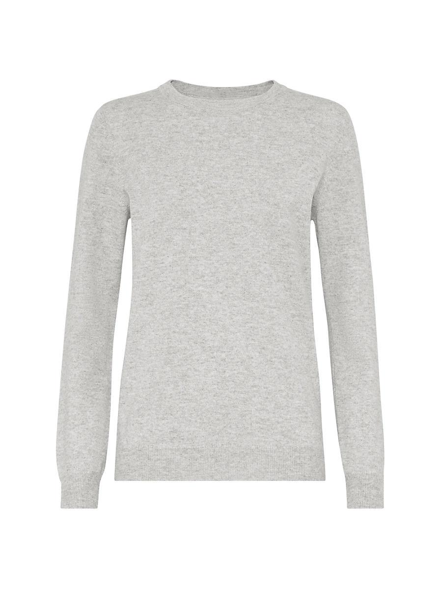 Womens Cashmere Sweater with Monili Product Image