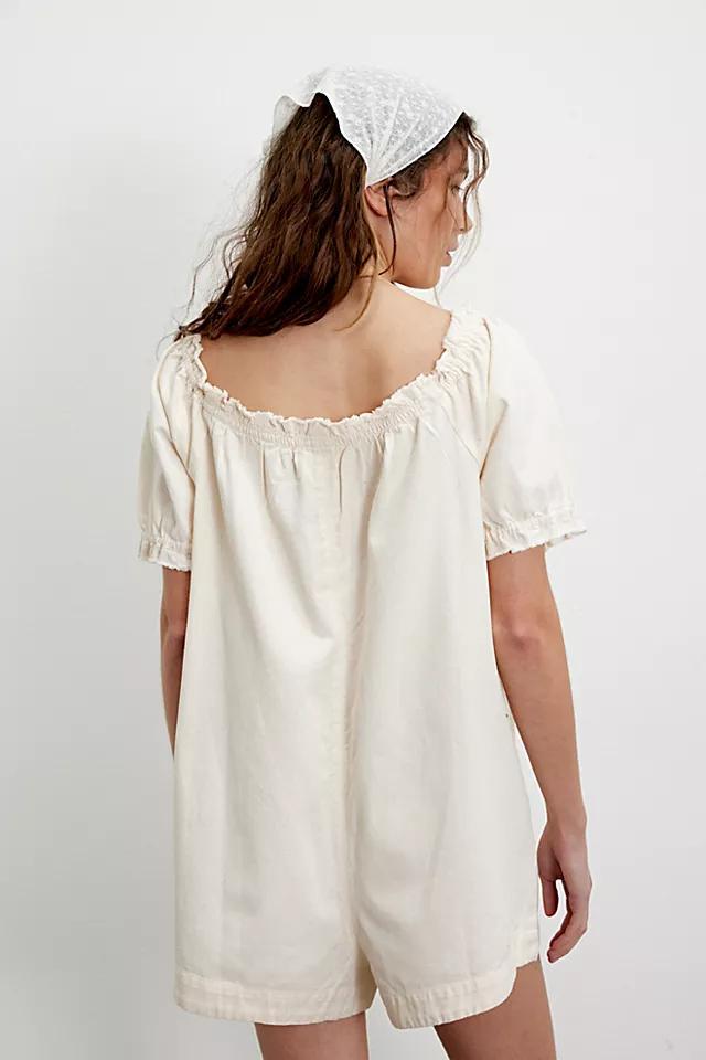 We The Free Daisy Denim Babydoll Romper Product Image