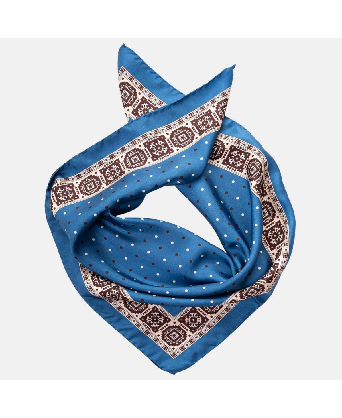 Elizabetta Mens Bergamo - Hand Rolled Silk Neckerchief Product Image