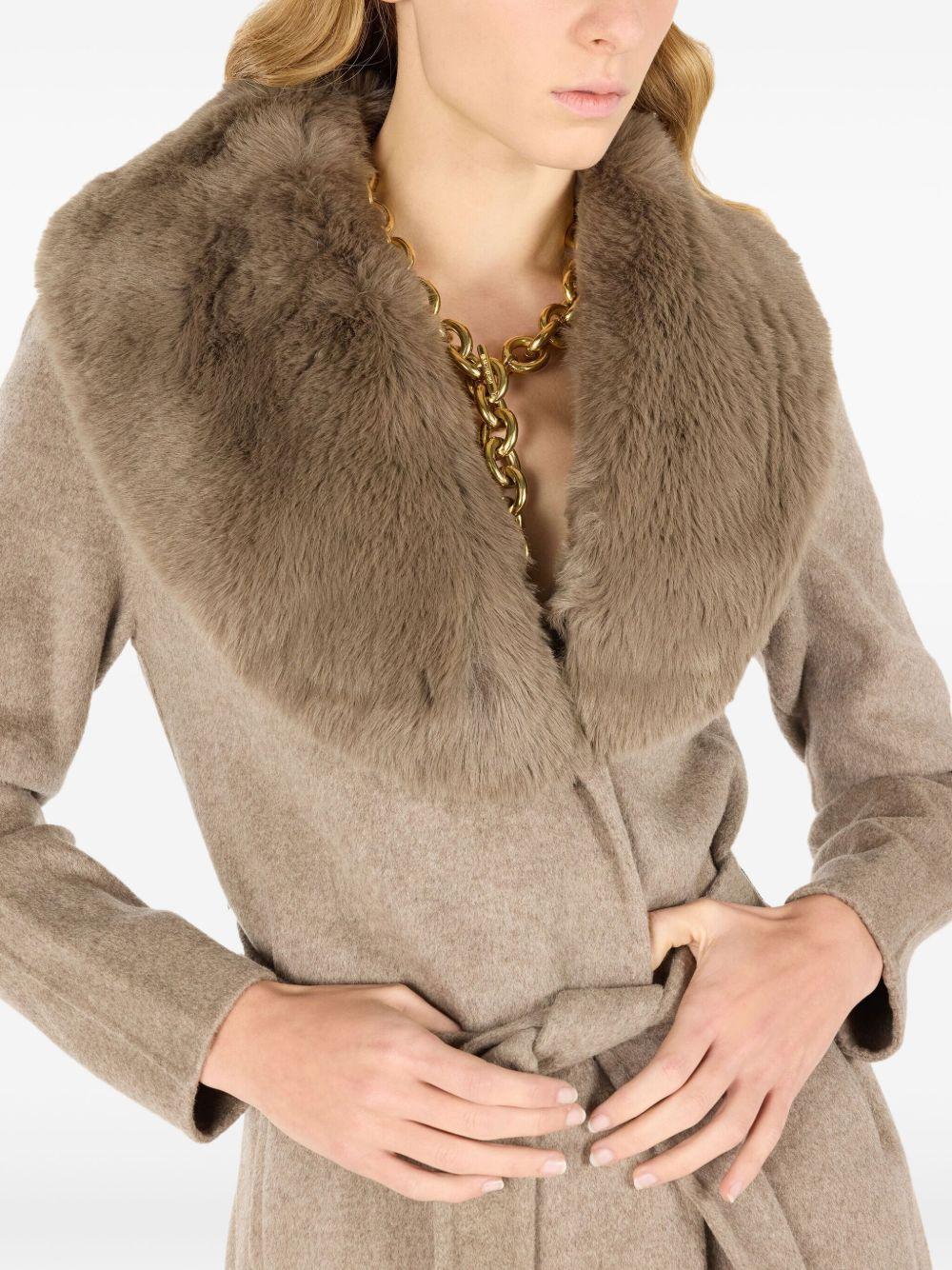 belted coat Product Image