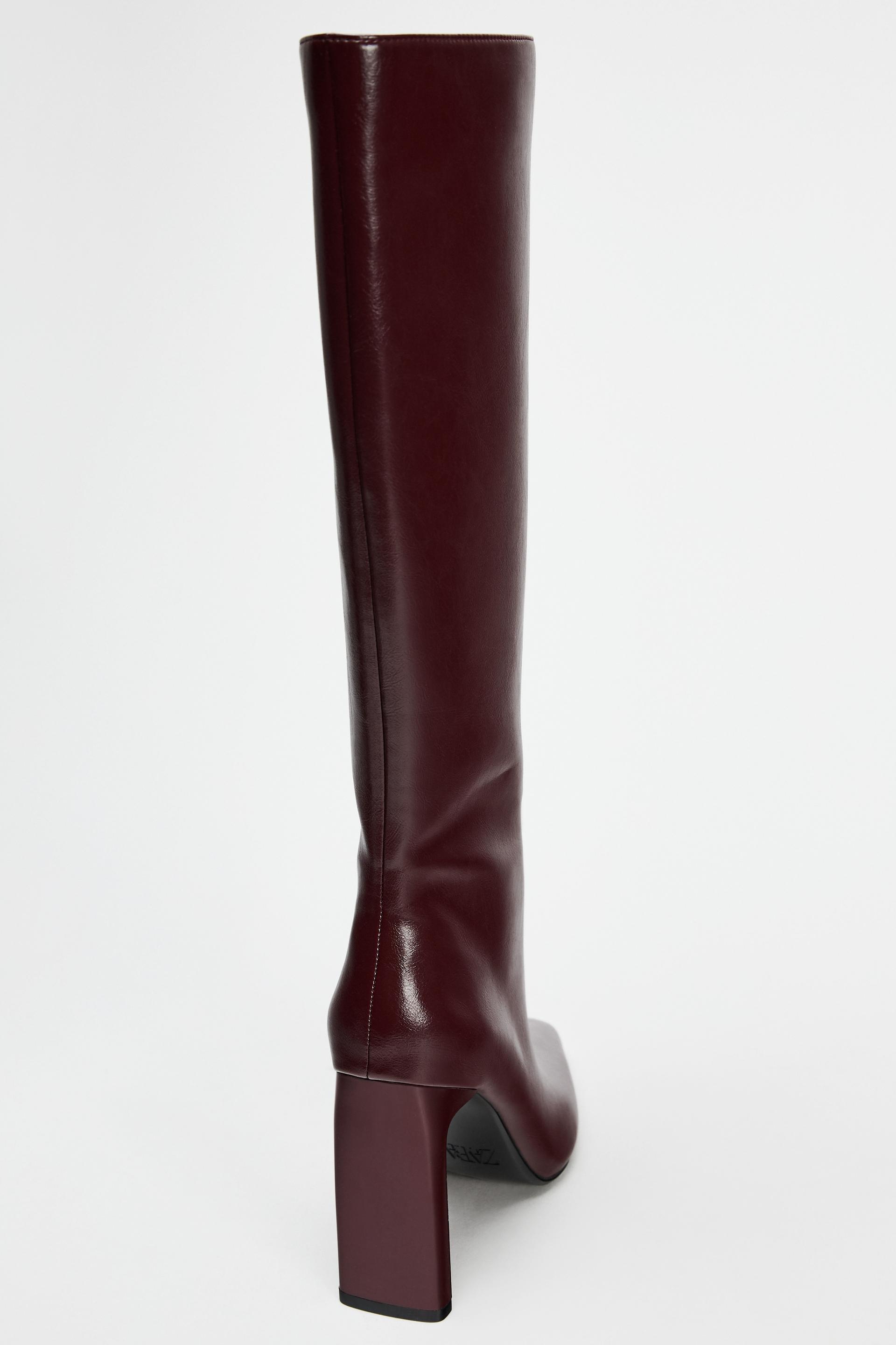 HIGH HEEL OVER THE KNEE BOOTS Product Image