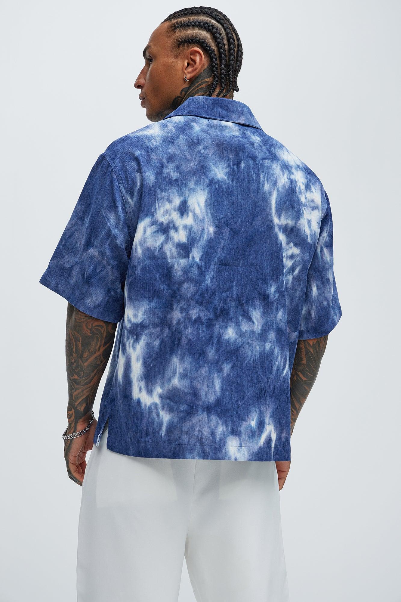 Atlantic Tie Dye Shirt - Blue Product Image