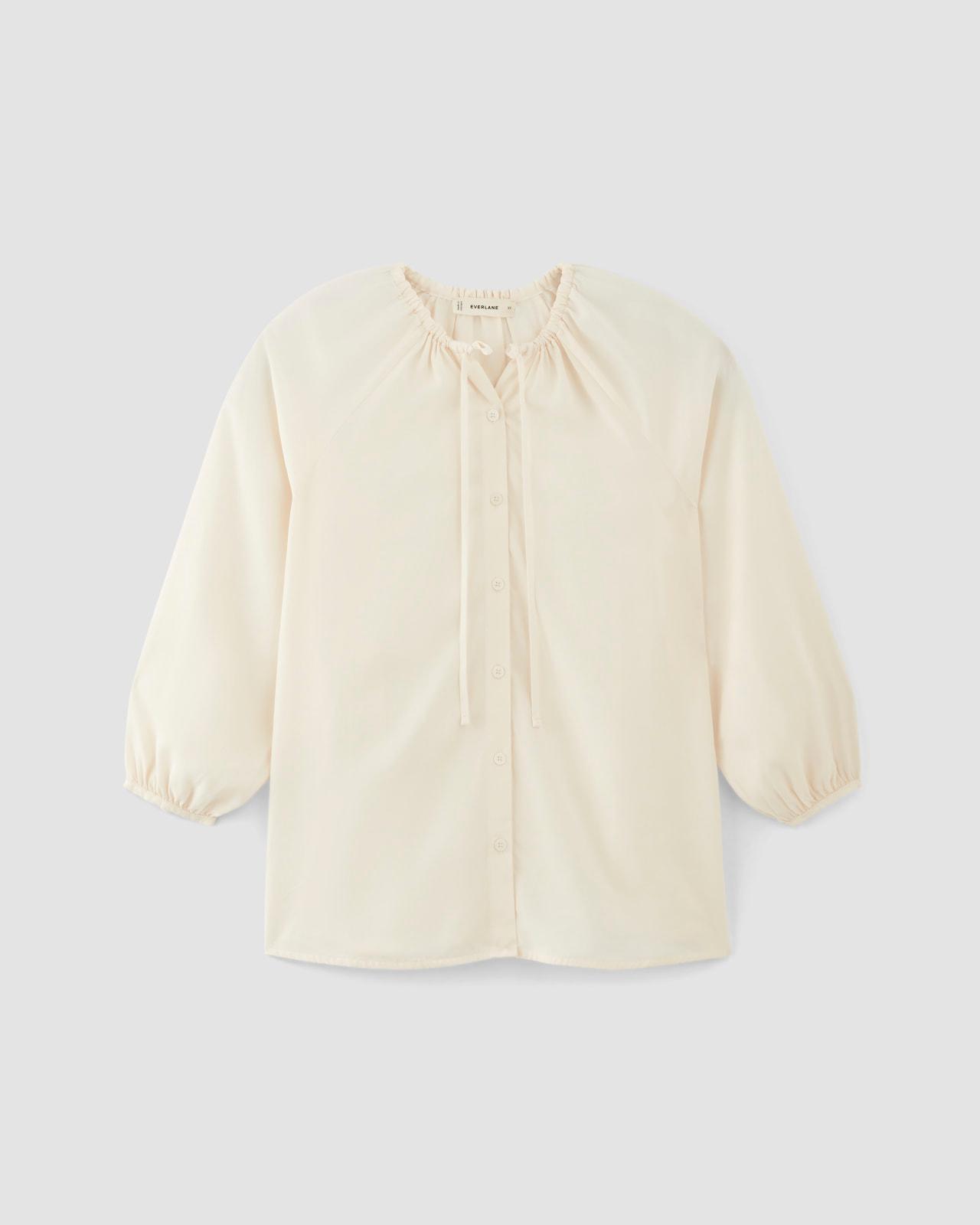 The Gathered Shirt in Butterlite Product Image