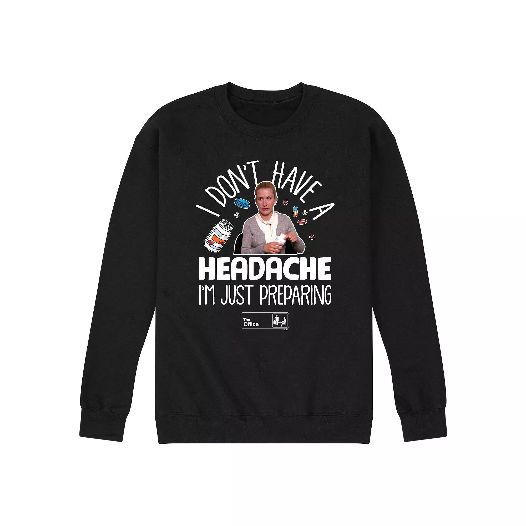 Men's The Office Headache Sweatshirt,  Product Image