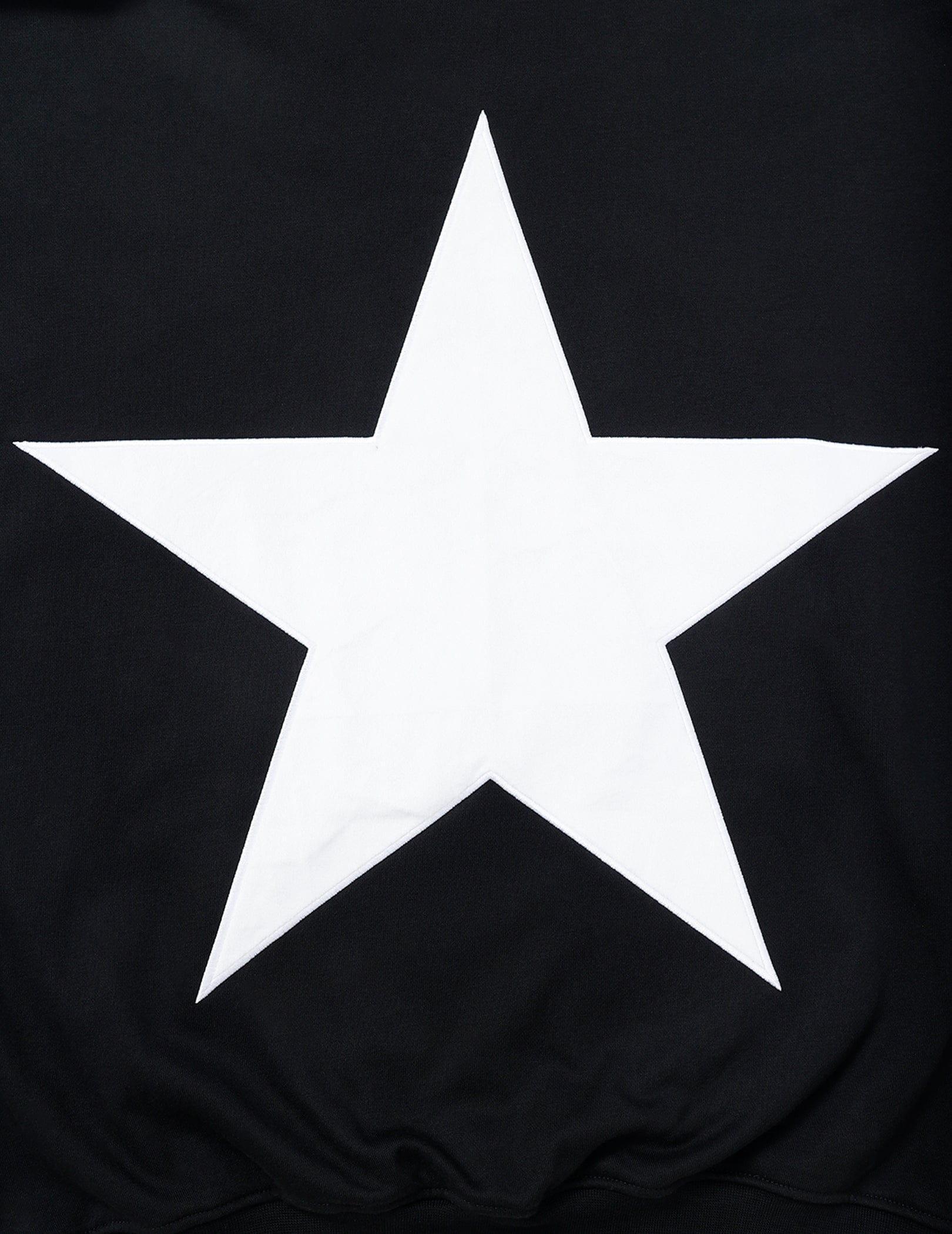 Aelfric Eden Star Print Color Contrast Hoodie Product Image