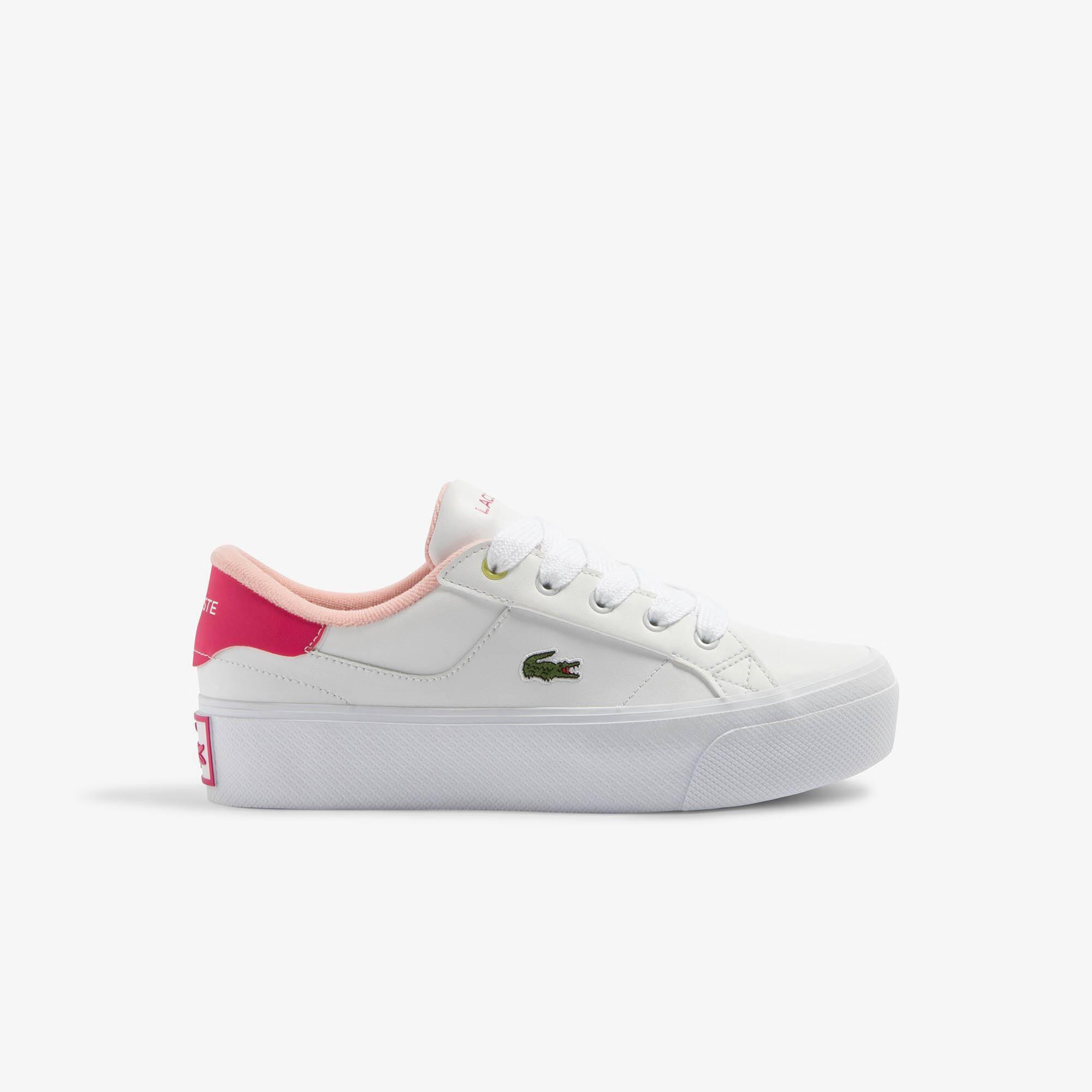 Women's Ziane Platform Leather Sneakers Product Image