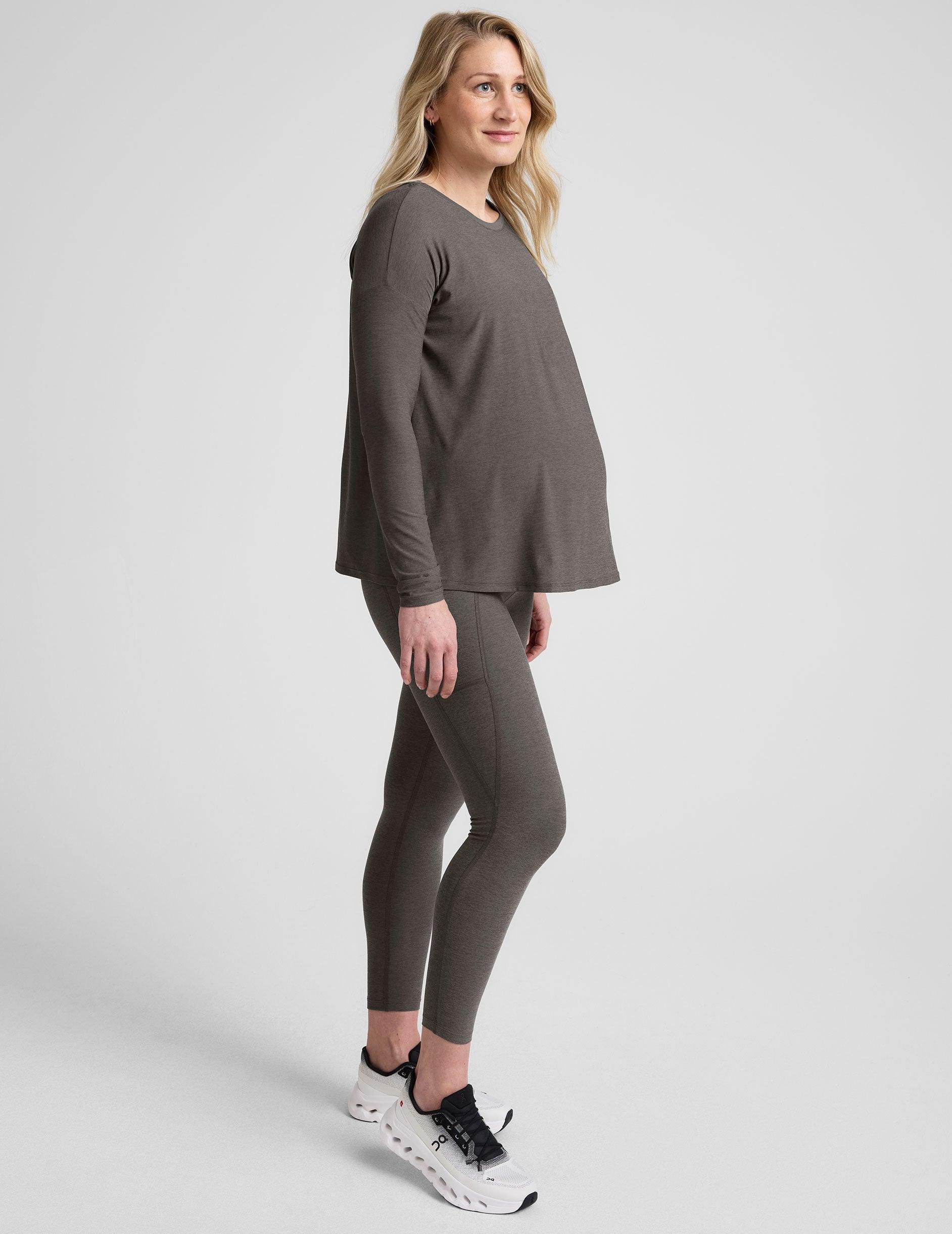 Featherweight Feels Like Home Long Sleeve Maternity Top Product Image