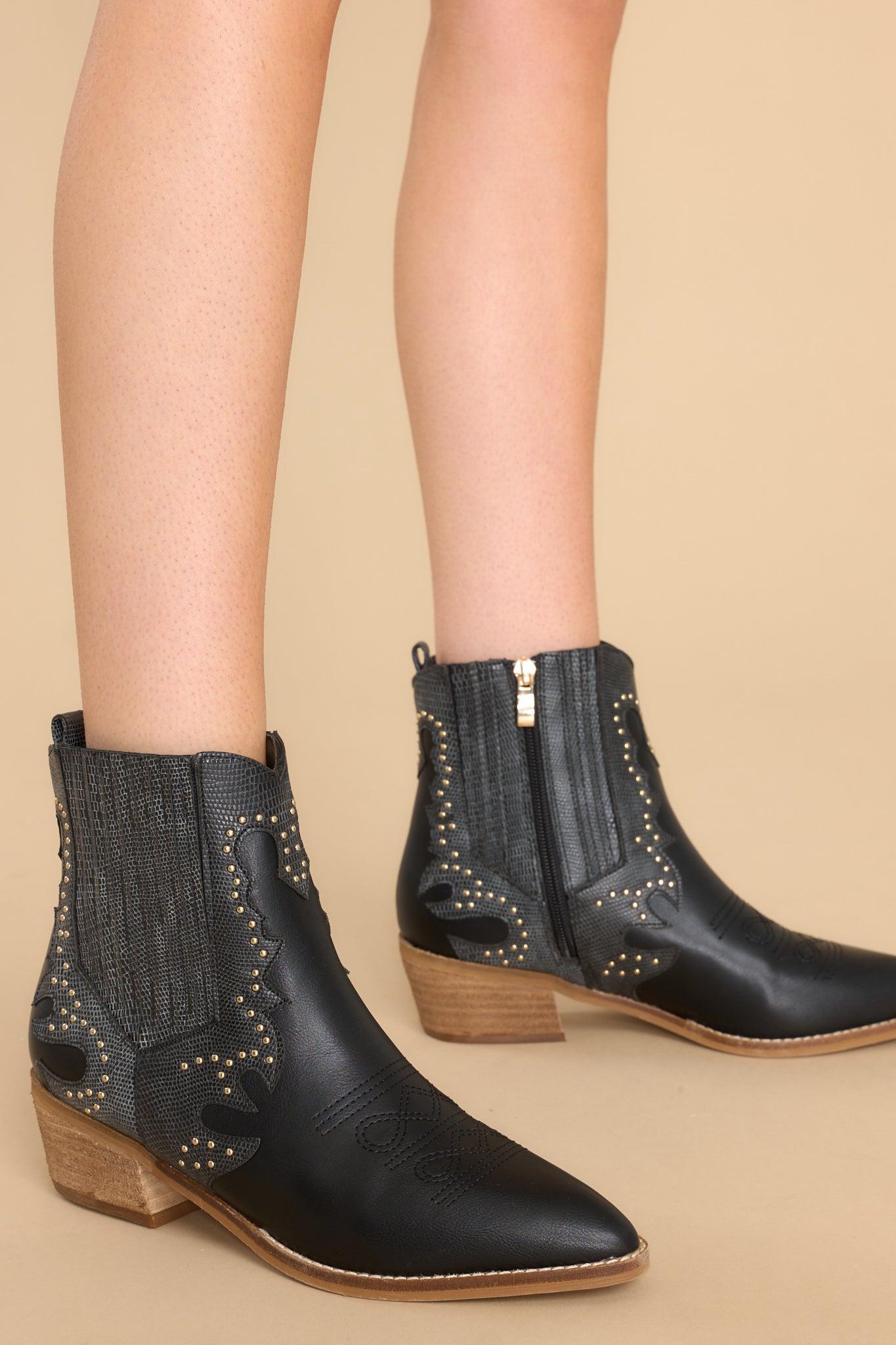 Wild West Wonder Black Boots Product Image