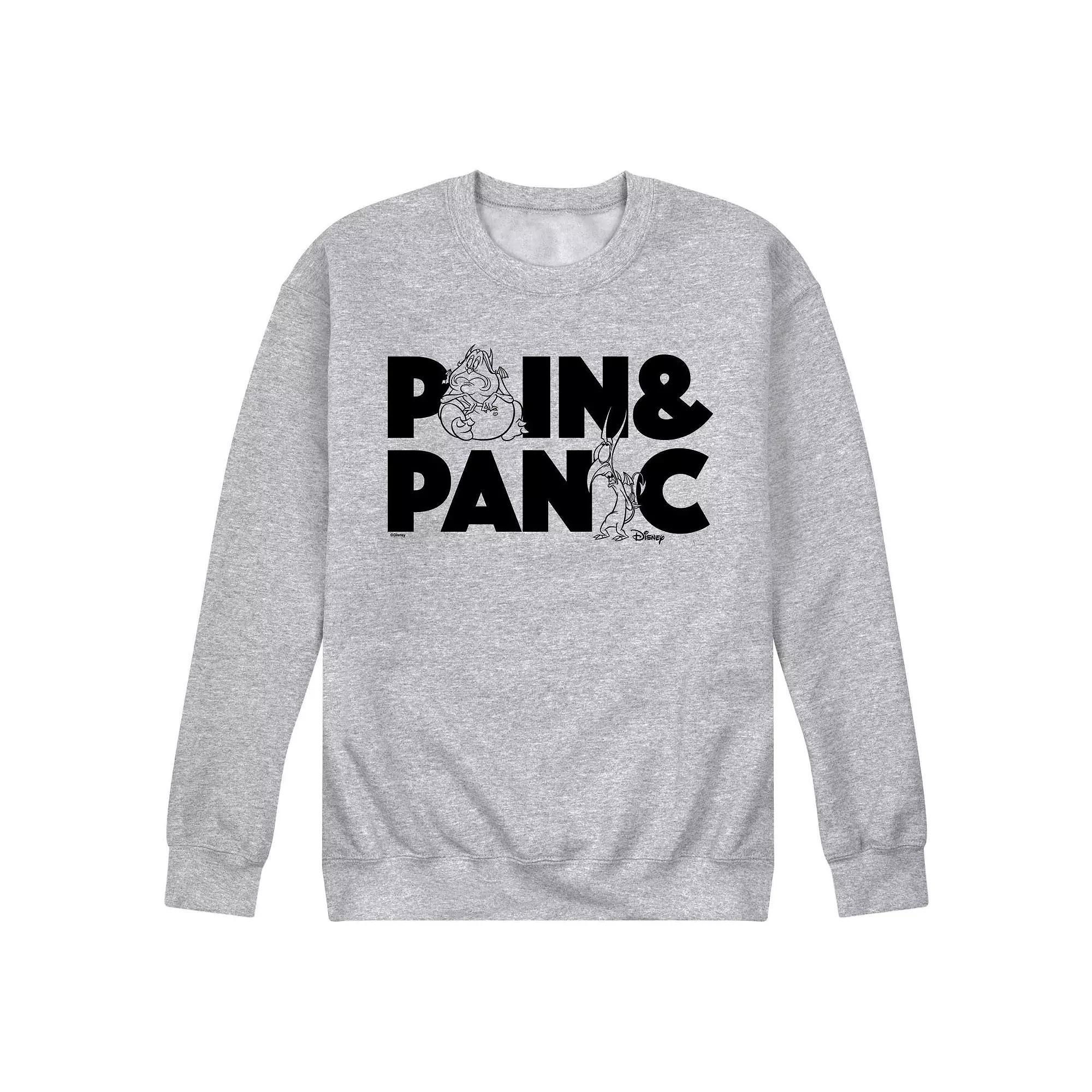 Disney's Villains Men's Pain And Panic Fleece Graphic Tee,  Product Image