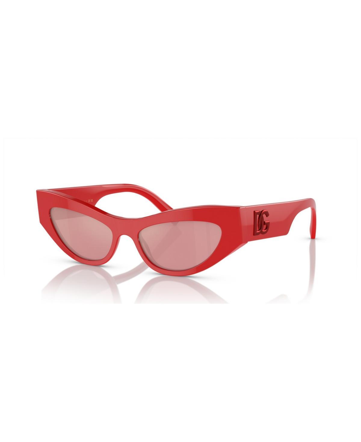 DOLCE & GABBANA Women's Sunglasses, Mirror Dg4450 In Red Product Image