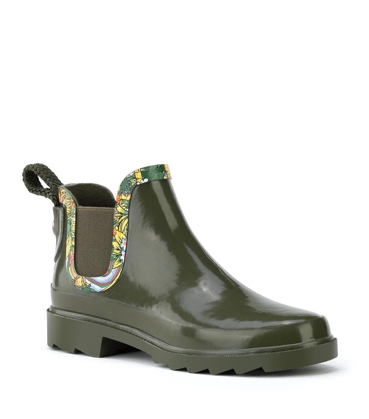 Sakroots Rhyme Printed Waterproof Chelsea Rain Booties Product Image