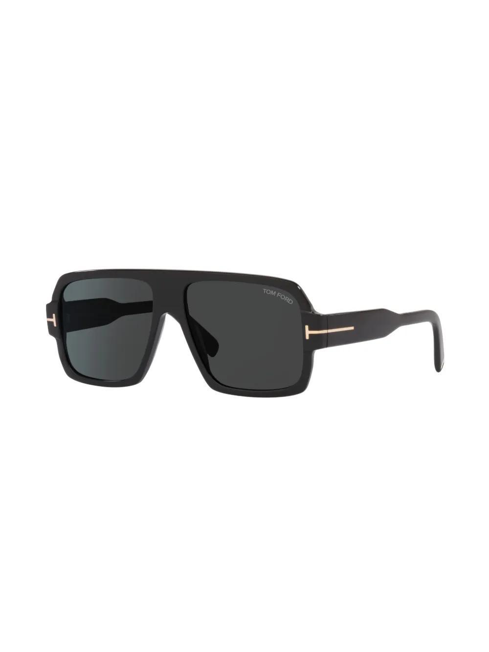 TOM FORD Camden Pilot-frame Sunglasses In Black Product Image