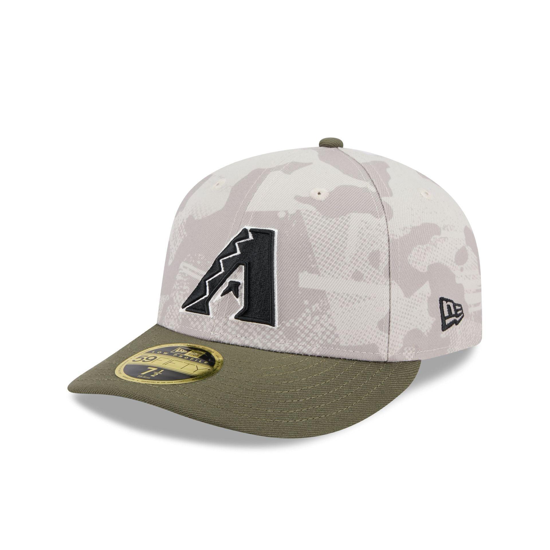 Arizona Diamondbacks Armed Forces Day 2025 Low Profile 59FIFTY Fitted Hat Male Product Image