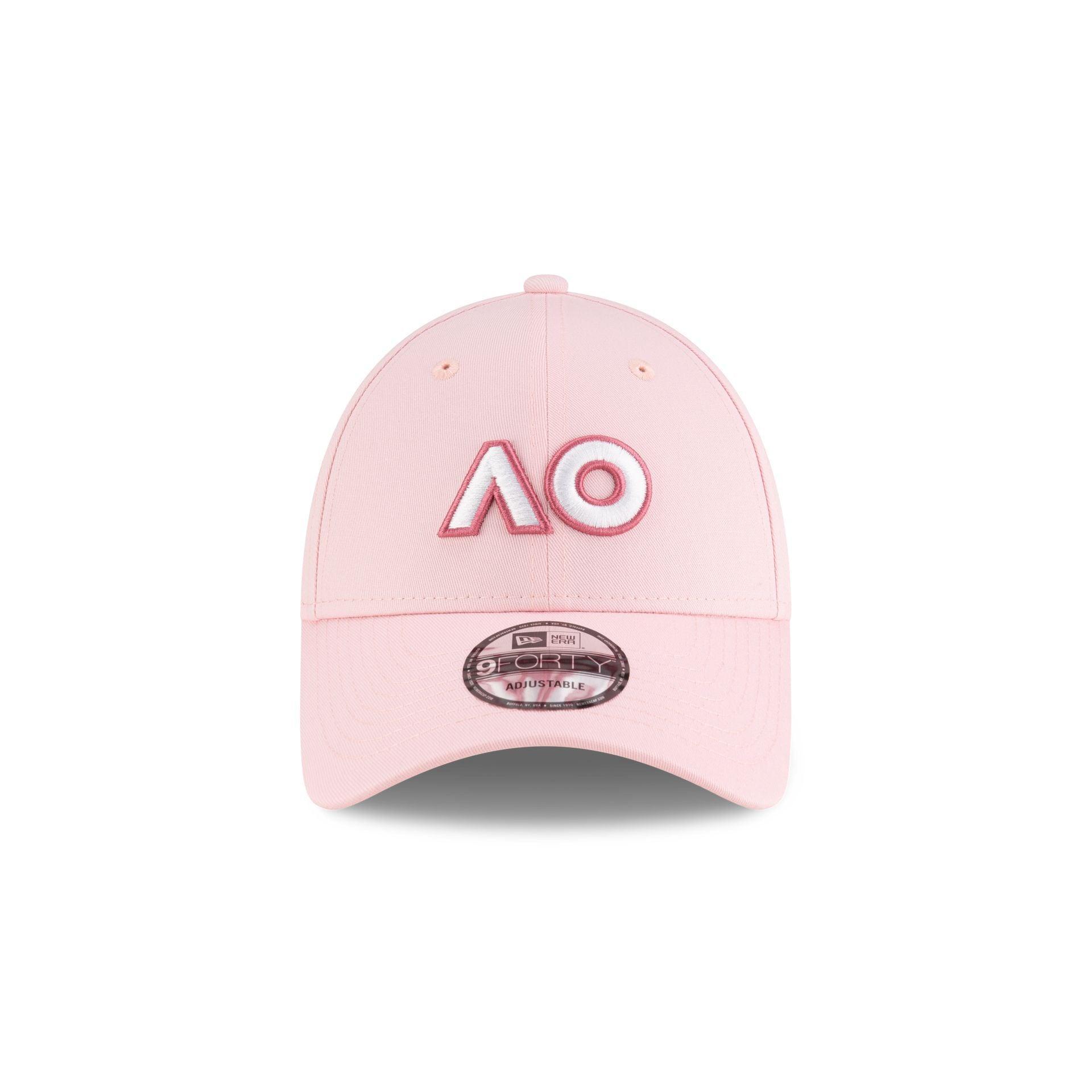 2025 Australian Open Pink 9FORTY Adjustable Hat Male Product Image