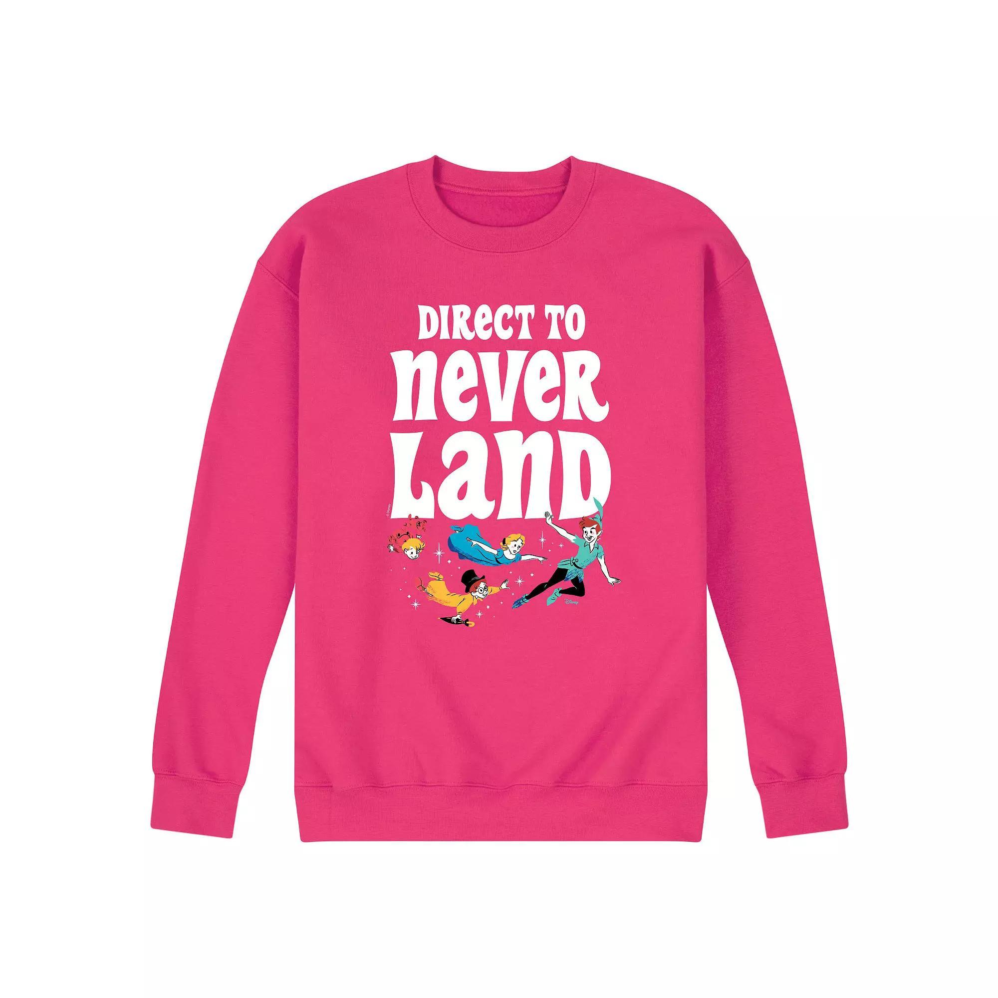Disney's Peter Pan Men's Never Land Fleece Sweatshirt,  Product Image
