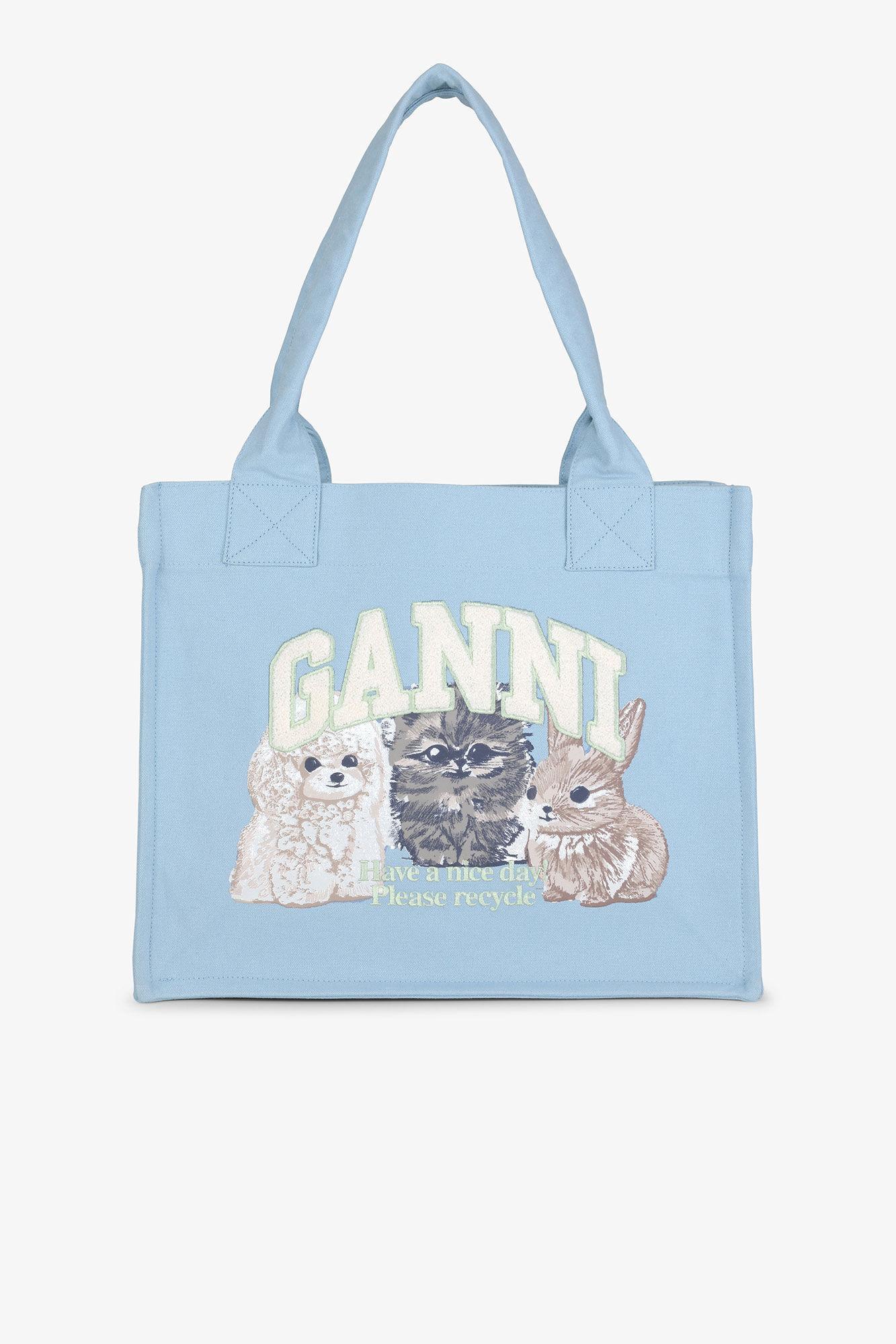Blue Animal Large Tote Product Image