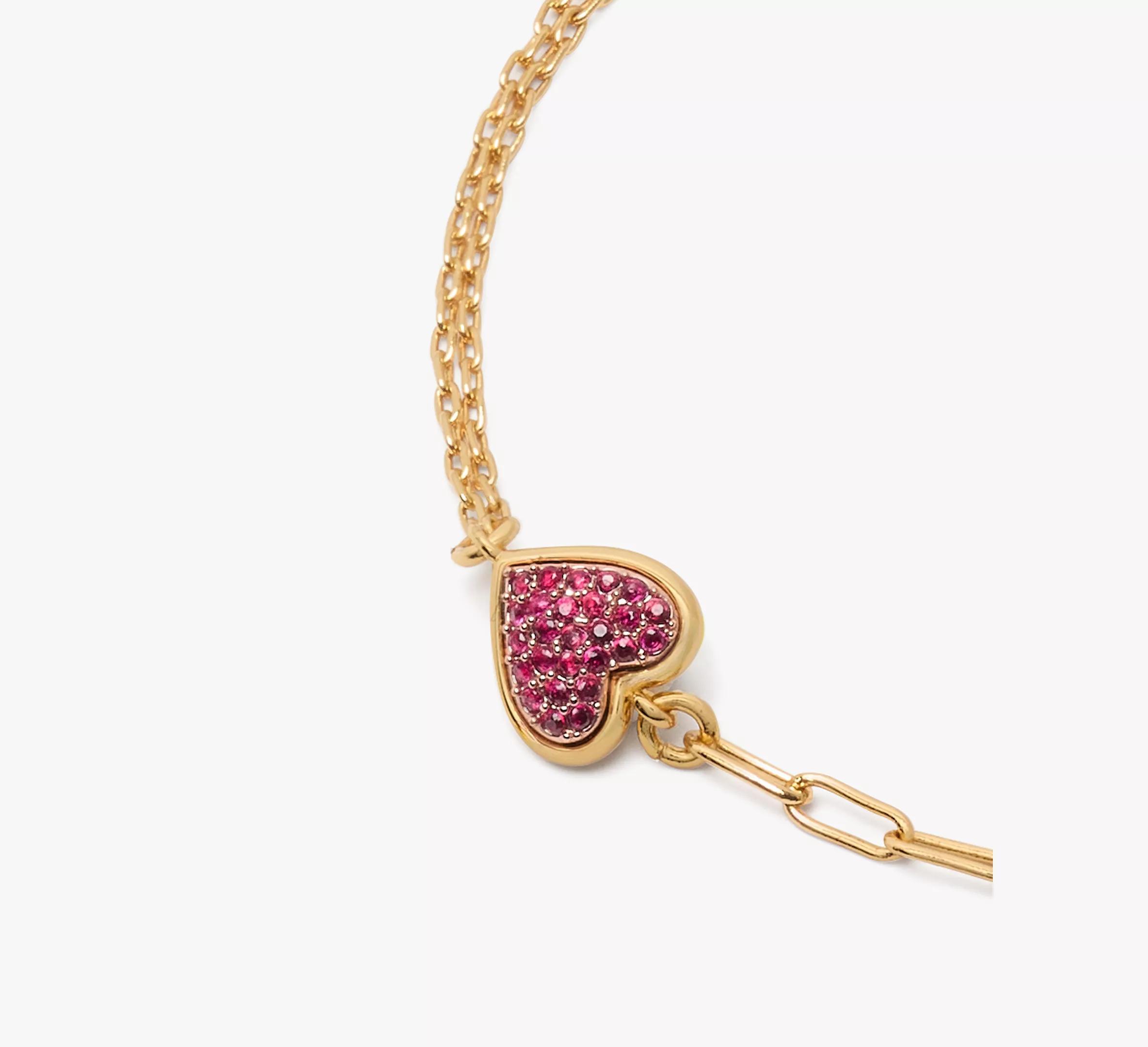 With All My Heart Pavé Line Bracelet Product Image