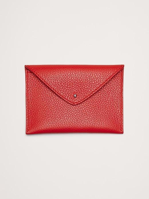 Leather Mini Envelope Pouch Product Image