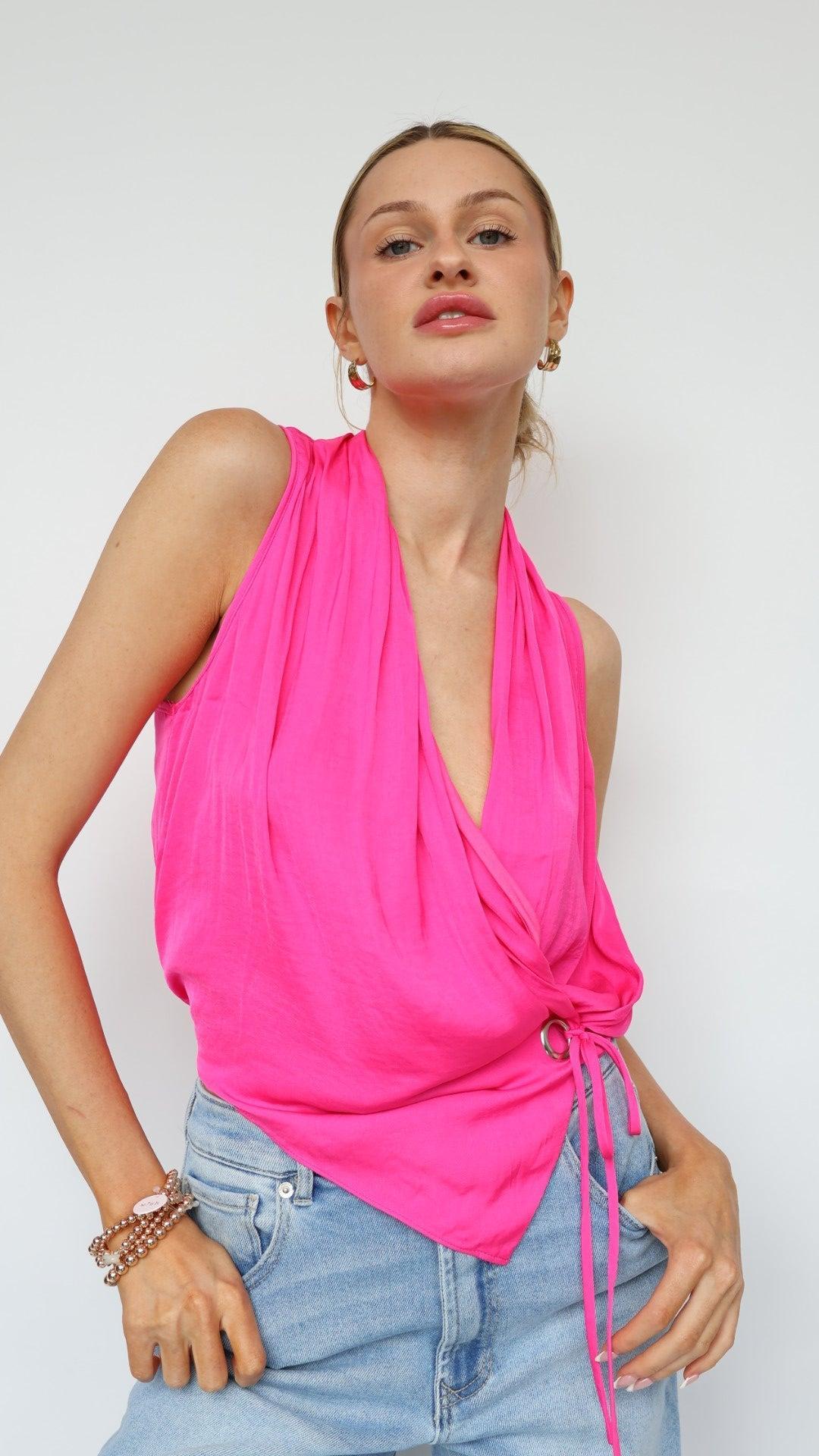 Saylor Wrap Top Product Image