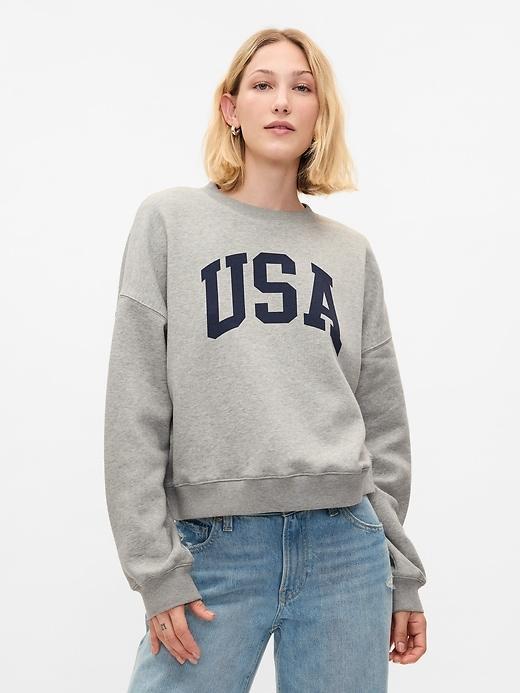 Vintage Soft USA Sweatshirt Product Image