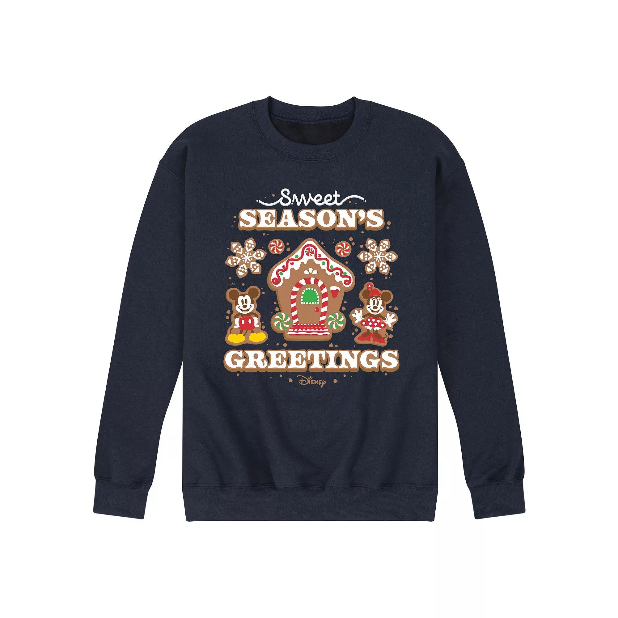 Disney's Men's Sweet Seasons Greetings Fleece,  Product Image