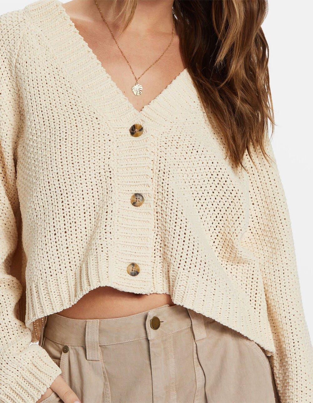 BILLABONG Lennon Womens Boxy Cardigan - NATURAL Product Image