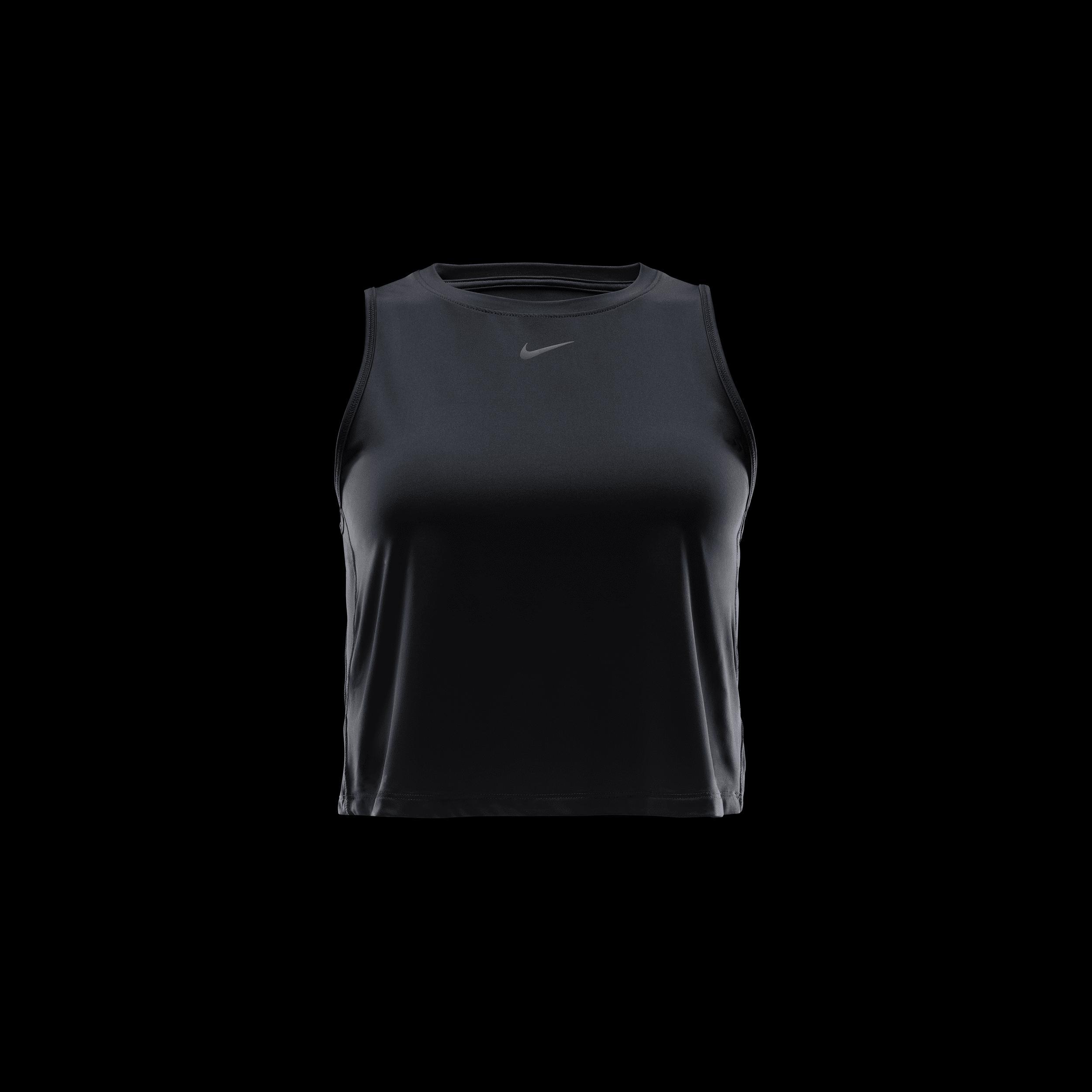 Nike Womens One Classic Dri-FIT Cropped Tank Top Product Image