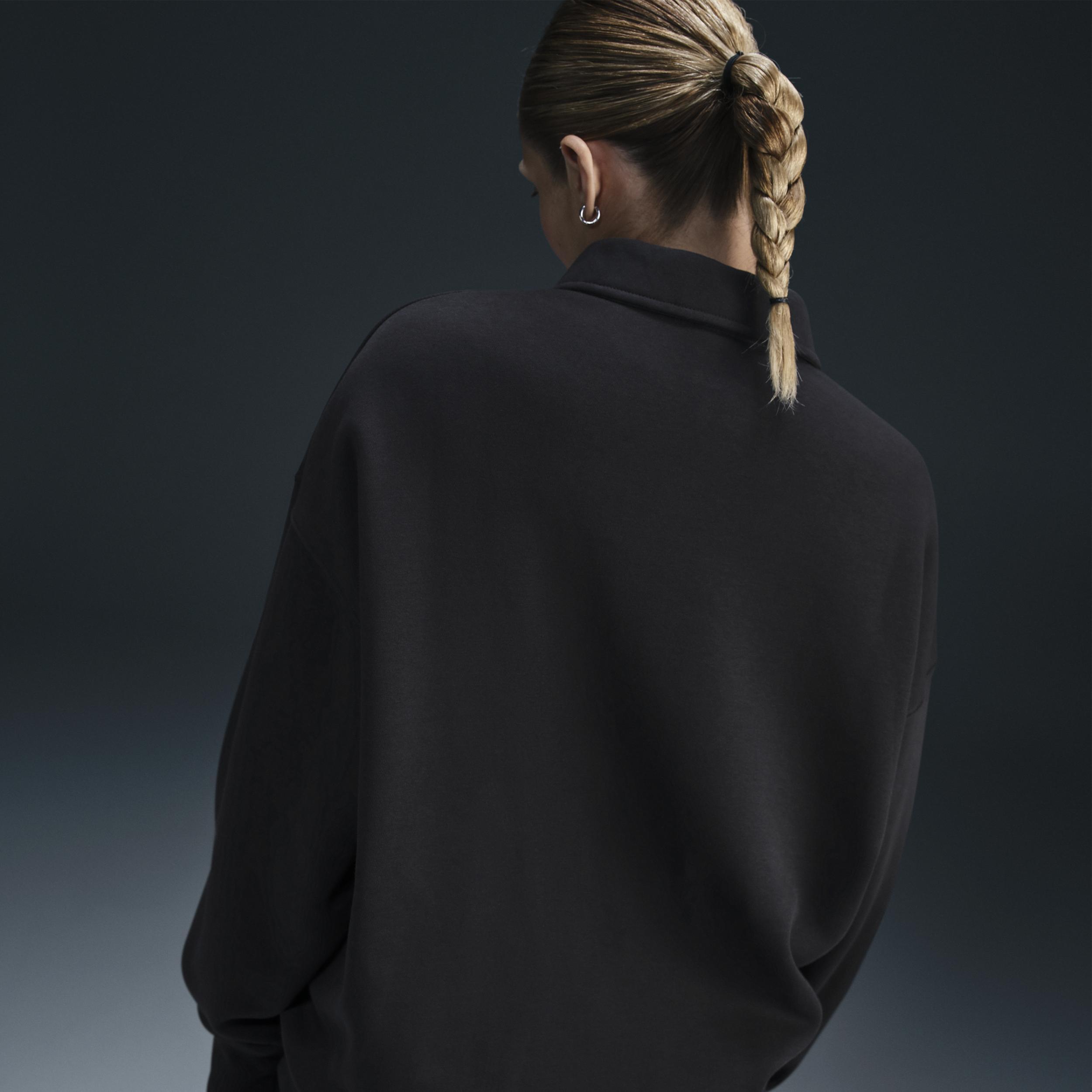 Nike Sportswear Phoenix Fleece Women's Oversized 1/4-Zip Polo Product Image