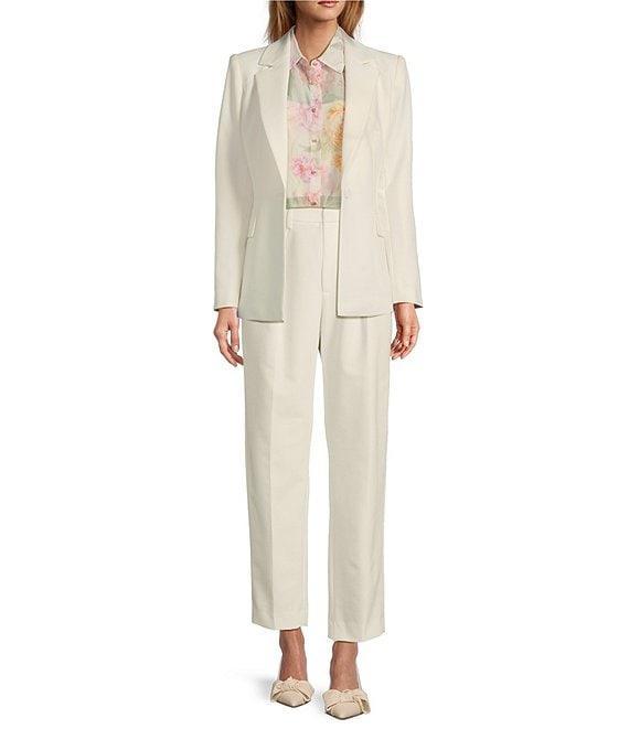 Antonio Melani Crystal Twill Flat Front Pants Product Image