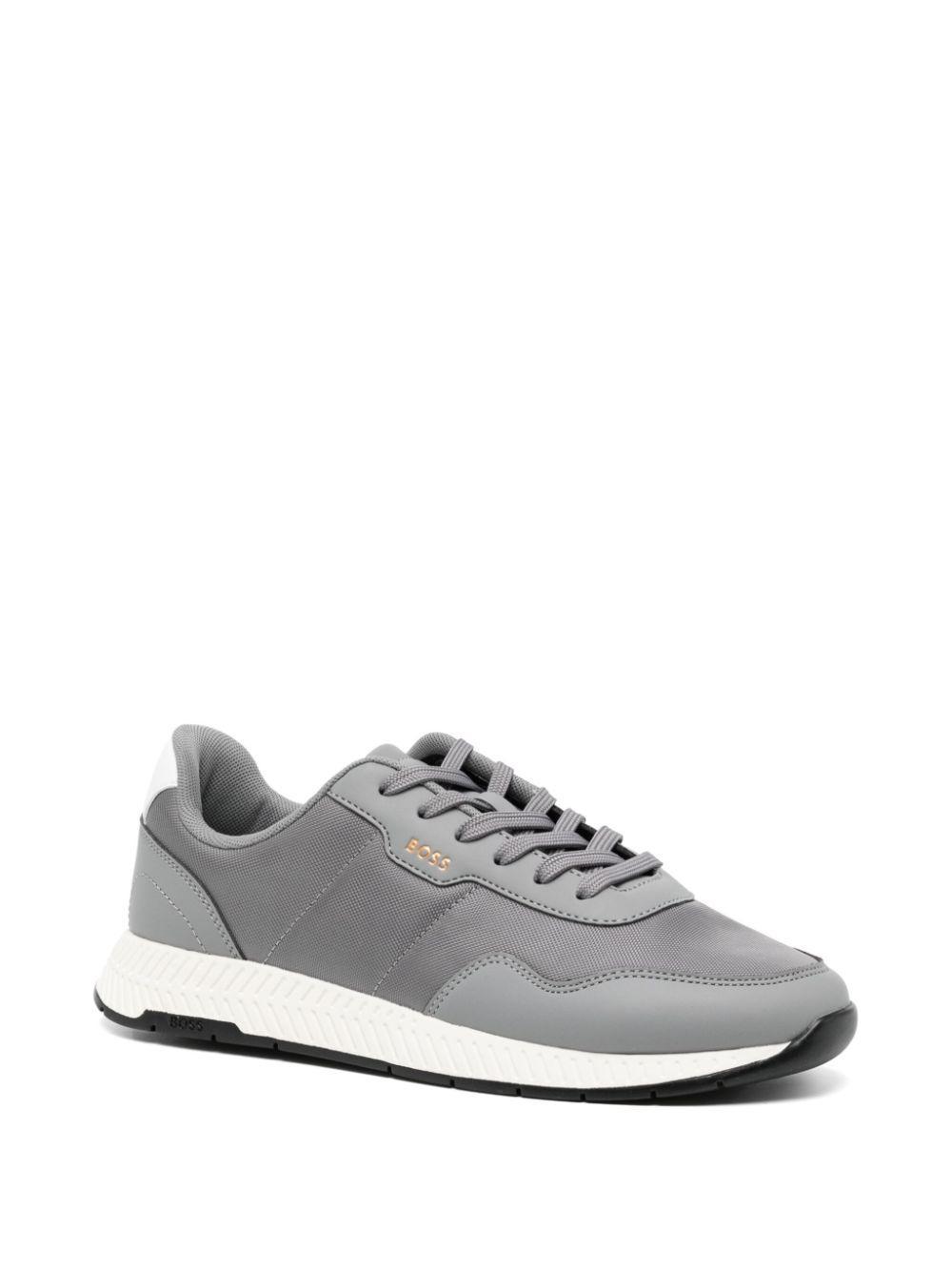 HUGO BOSS Ttnm Evo Trainers In Grey Product Image