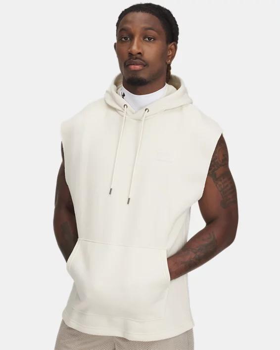 Mens UA Icon Fleece Sleeveless Hoodie Product Image