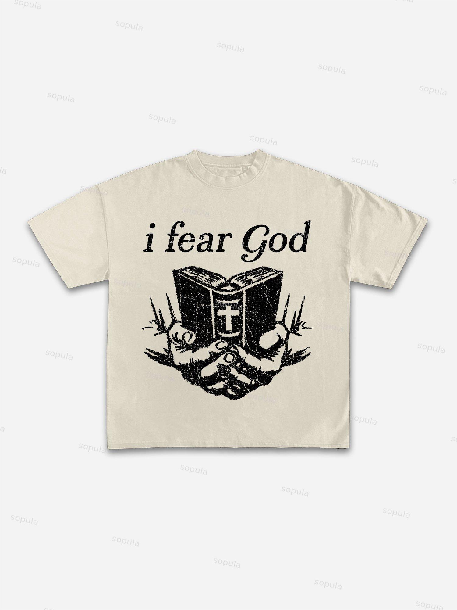 I Fear God Graphic Print Cotton T-shirt Product Image