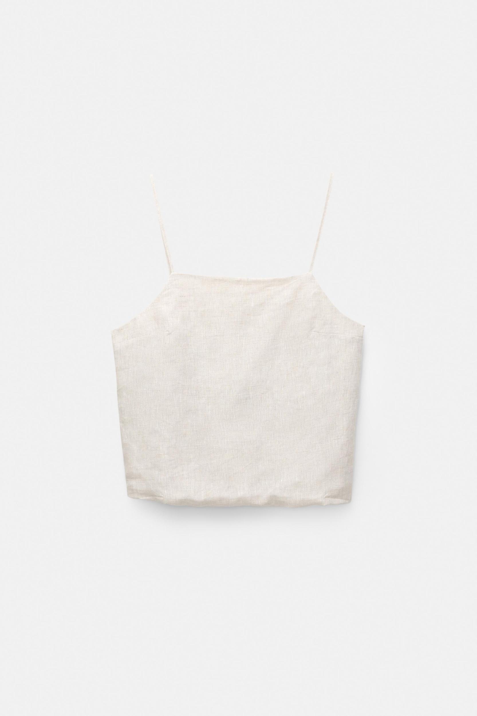 100% linen top Product Image