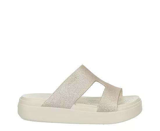 Crocs Womens Getaway Glitter H-Strap Slide Product Image