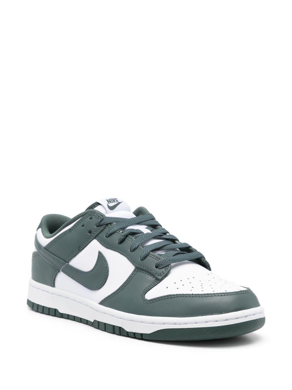 NIKE Dunk Low Retro Sneakers White / Vintage Green In Multi Product Image