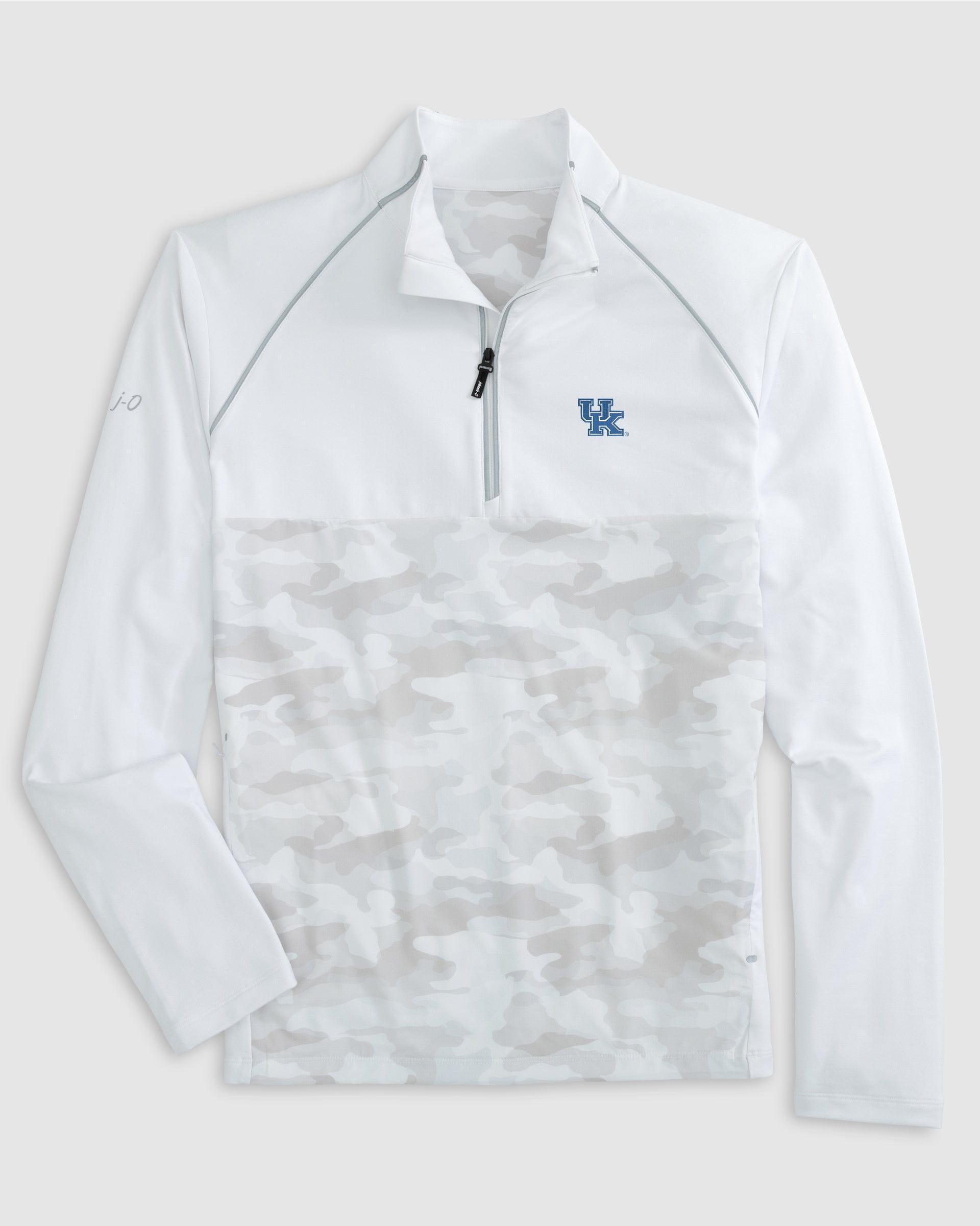 johnnie-O UConn Keiser Camo Mixed Media 1/4 Zip Product Image