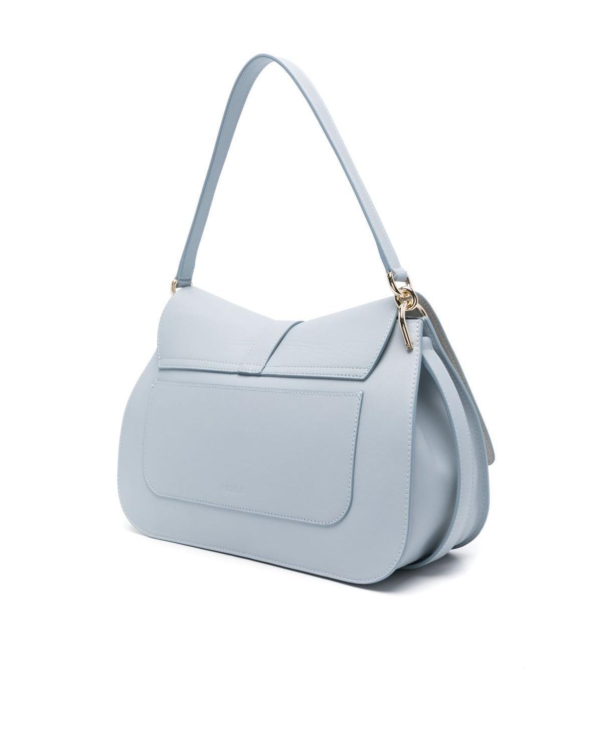 FURLA Flow L Top Handle Bag Bags In Grey Product Image