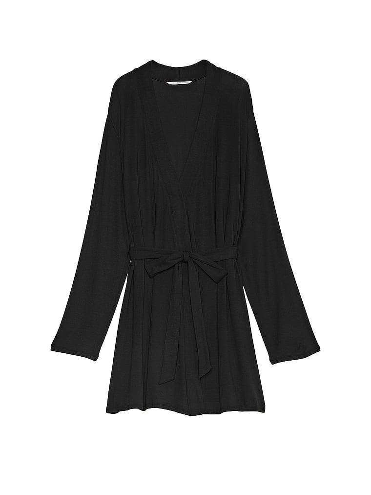 Ribbed Modal Short Robe Product Image