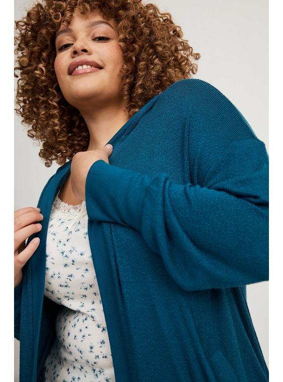 Open Hooded Cardigan Product Image