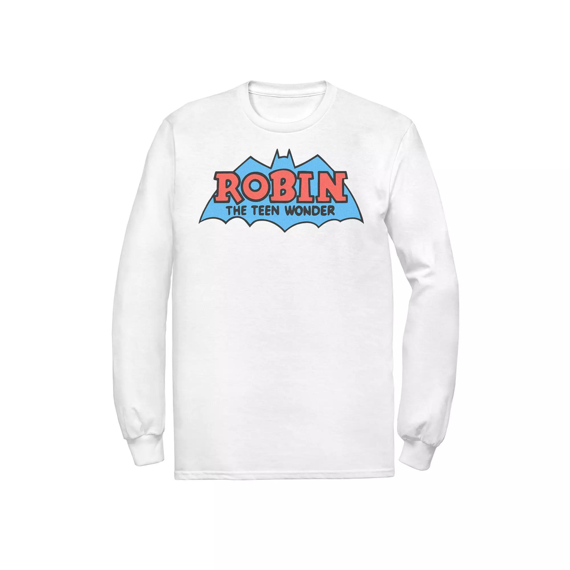 Men's DC Comics Robin The Teen Wonder Classic Logo Tee,  Product Image