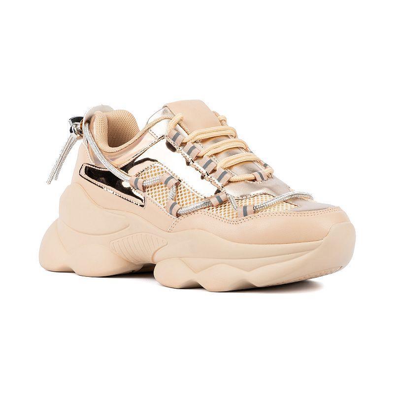 Olivia Miller Womens Irissa Metallic Shoes Product Image