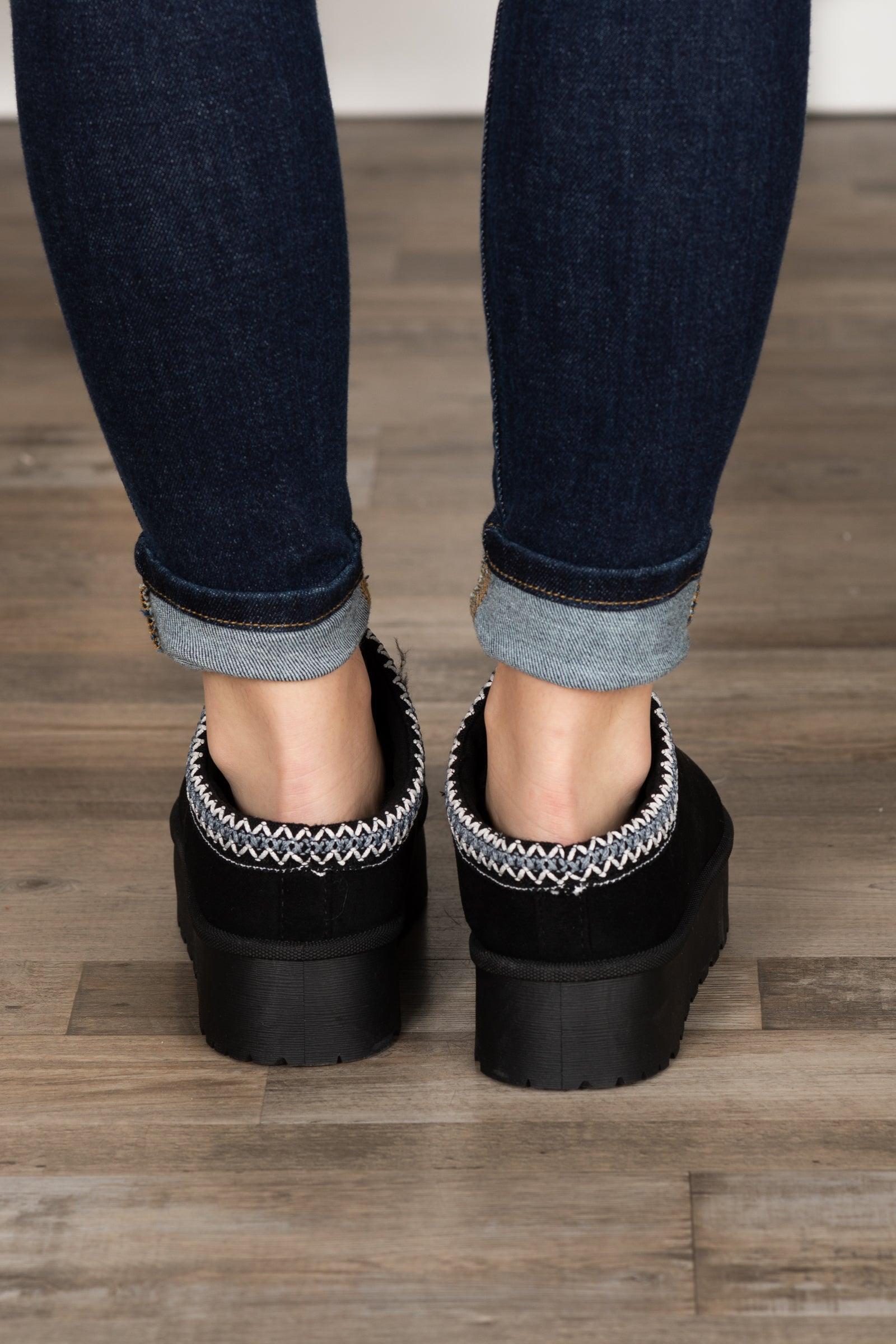 Platform Sherpa Slip On Shoes Product Image