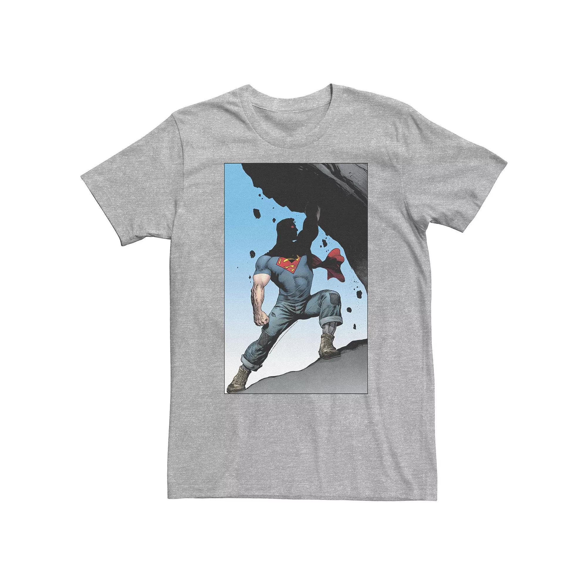 Big & Tall DC Comics Superman Power Lift Comic Poster Tee, Men's,  Product Image