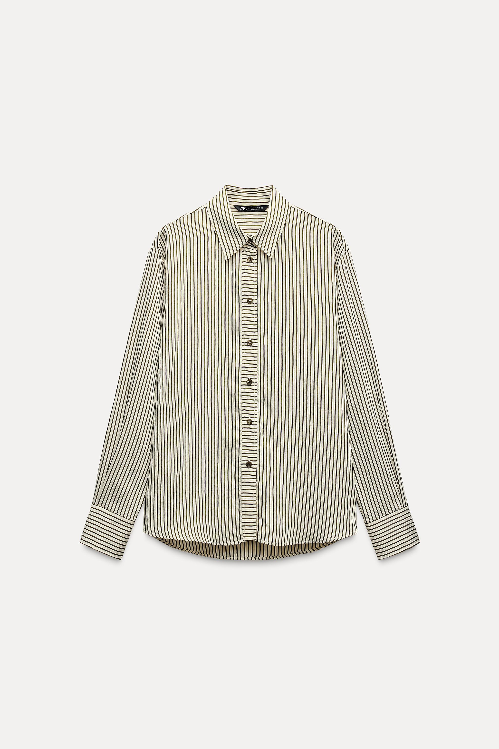 FLOWY STRIPED SHIRT Product Image