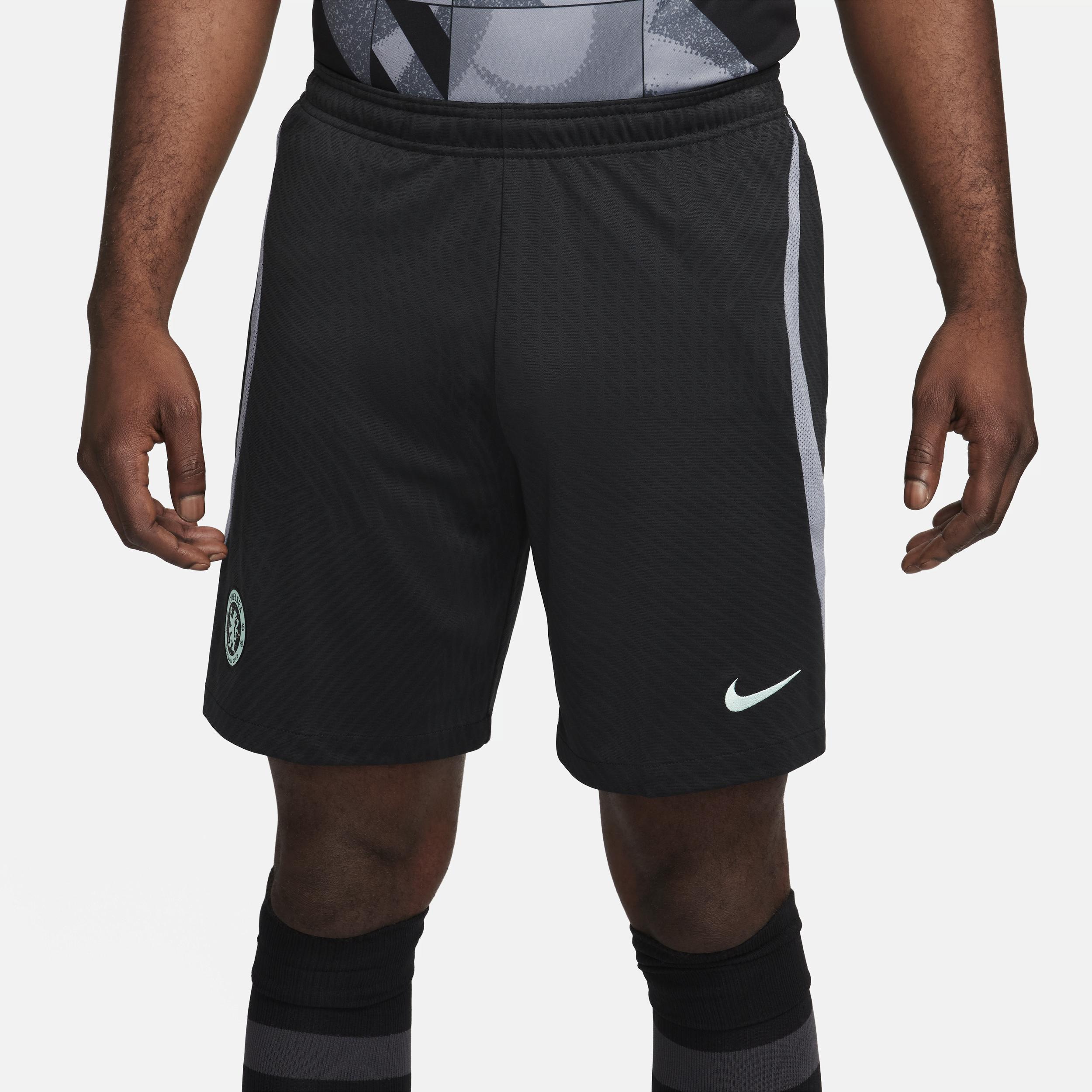 Mens Nike Black Chelsea 2023/24 Strike Performance Shorts Product Image