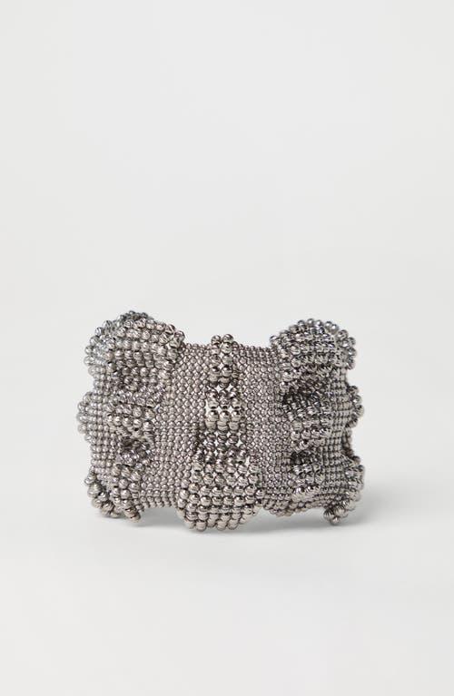 BRUNELLO CUCINELLI Sterling Silver Sculptured Bracelet Product Image