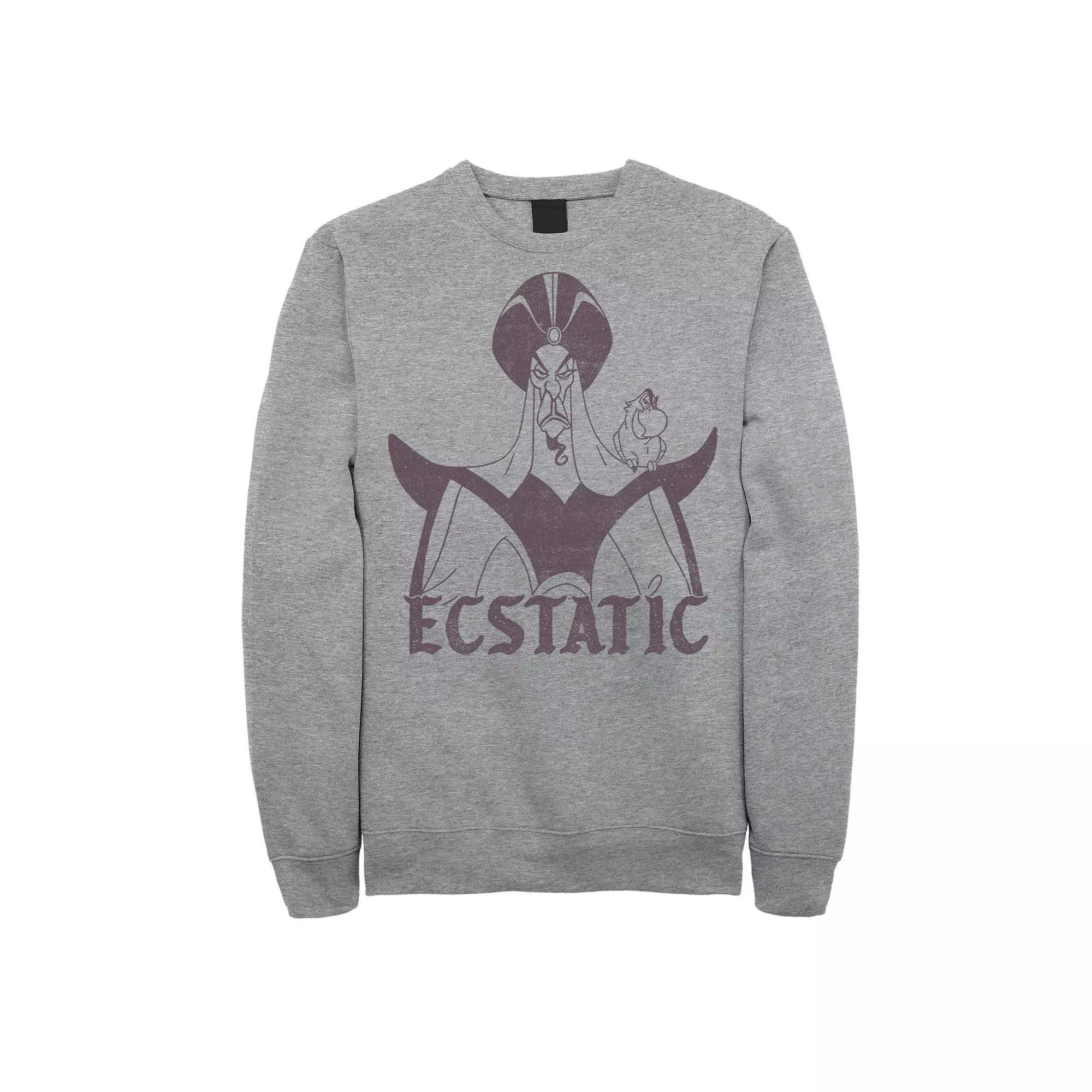 Disney's Aladdin Jafar & Iago Ecstatic Look Men's Sweatshirt,  Product Image