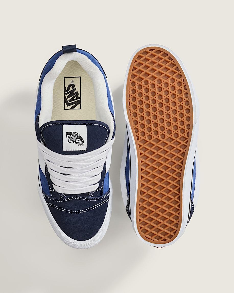 Knu Skool Shoe in Navy Blue / White| Vans US Product Image